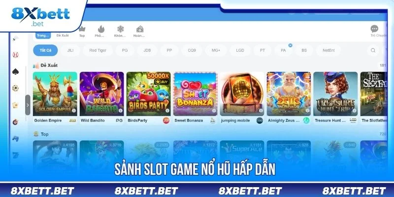 8XBET node 11 Slot game tại 8XBET tập trung vào trải nghiệm nhanh